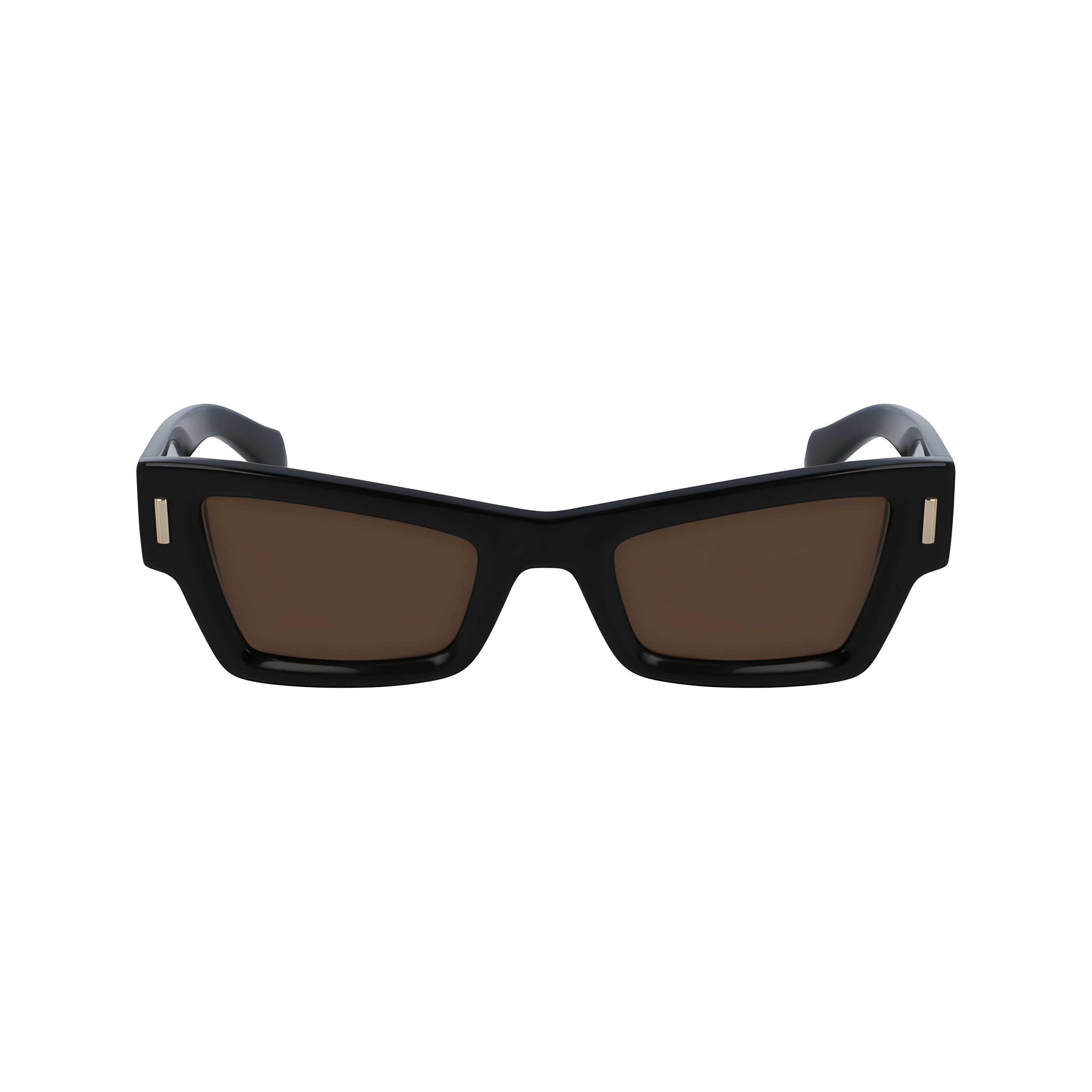 Ochelari de soare negri Ferragamo