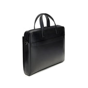 Servietă Ferragamo neagră din piele