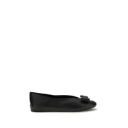 Ferragamo Black Ballet Flats
