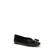 Ferragamo Black Ballet Flats