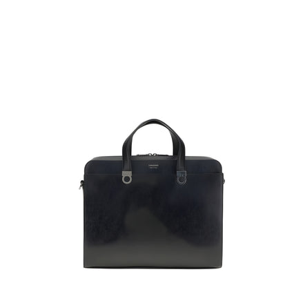 Ferragamo Black Briefcase
