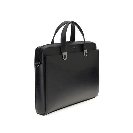 Geantă diplomat neagră Ferragamo