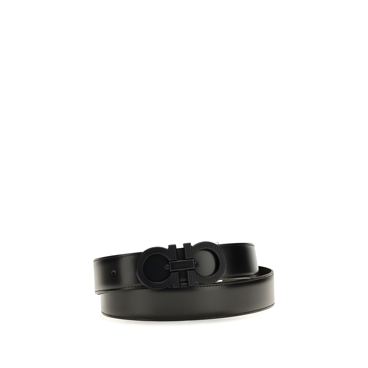 Ferragamo Curea Neagră din Piele