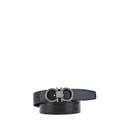 Ferragamo Curea Neagră din Piele