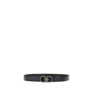 Ferragamo Curea Neagră din Piele