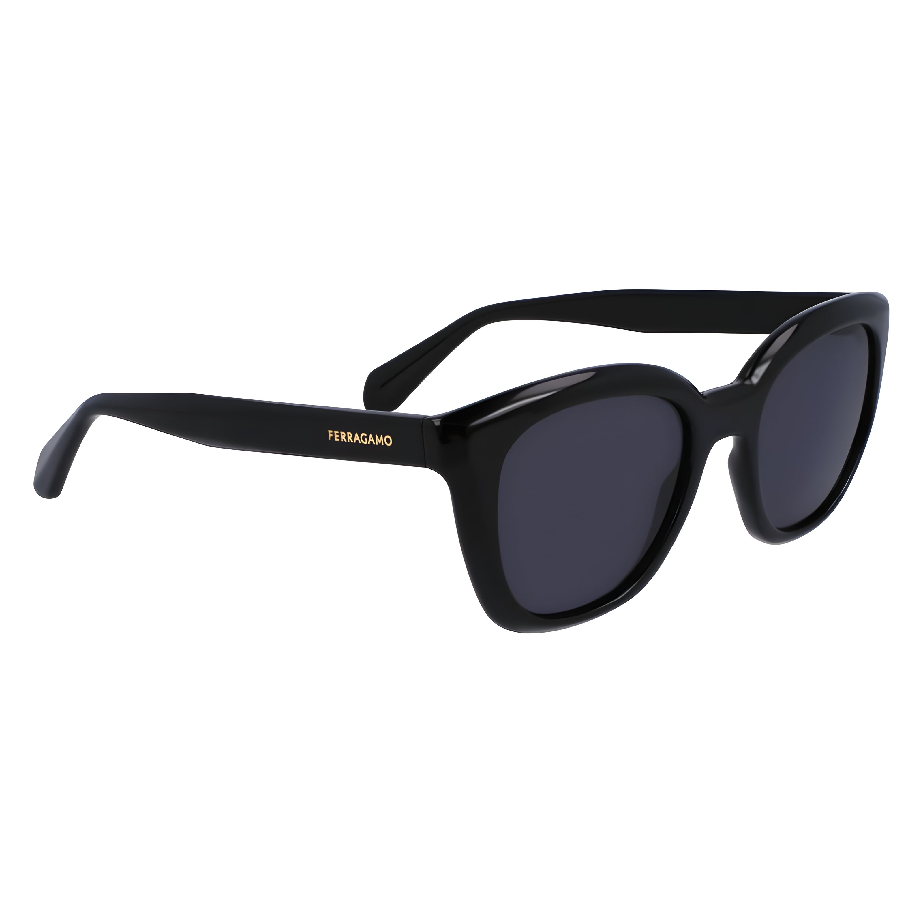 Ferragamo Black Sunglasses