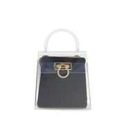 Geantă Ferragamo neagră din PVC