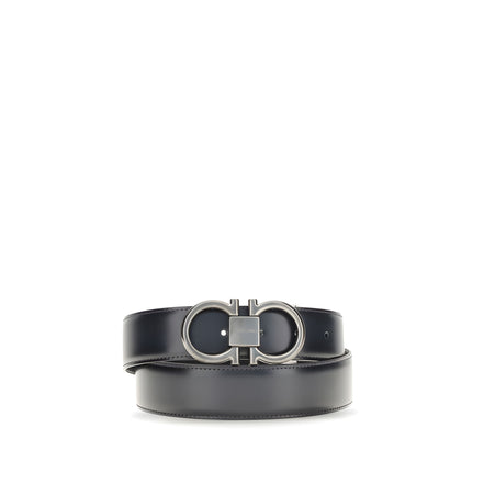 Ferragamo Curea Albastră din Piele