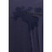 Ferragamo Tricou Albastru din Bumbac