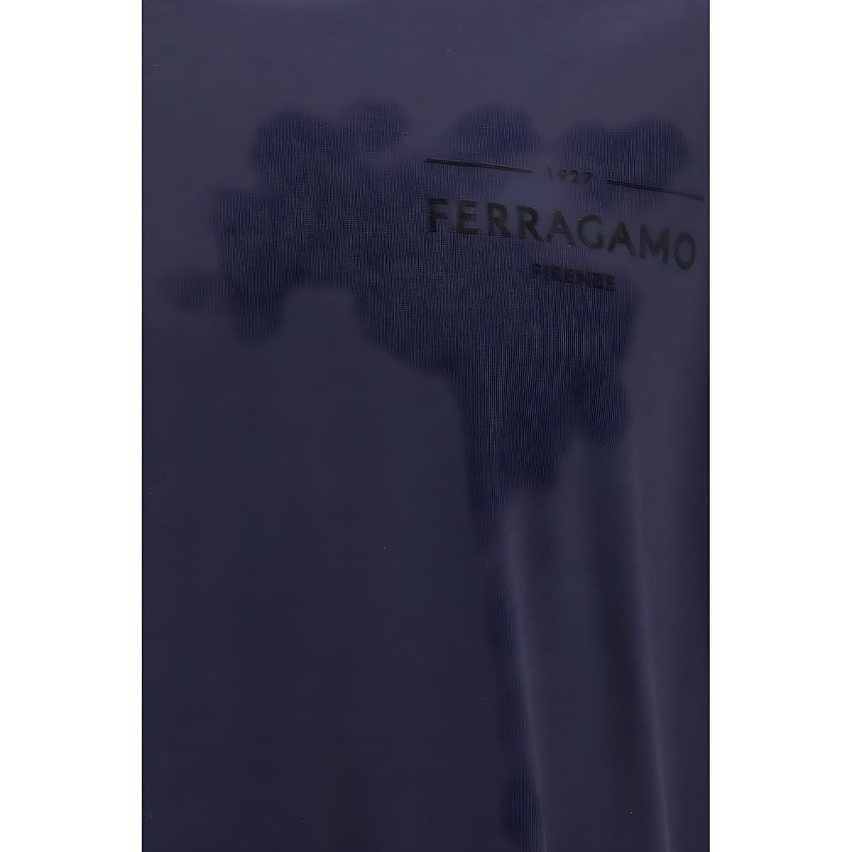 Ferragamo Tricou Albastru din Bumbac