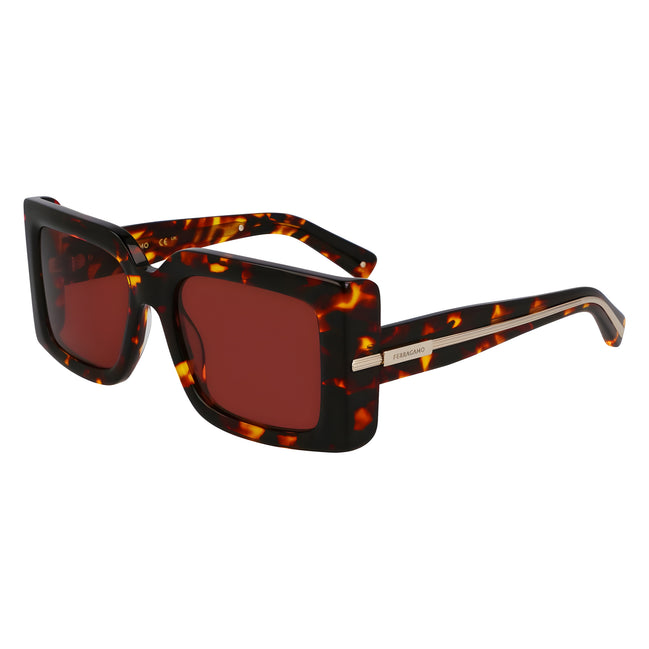 Ochelari de soare Ferragamo maro