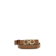 Ferragamo Brown Leather Belt
