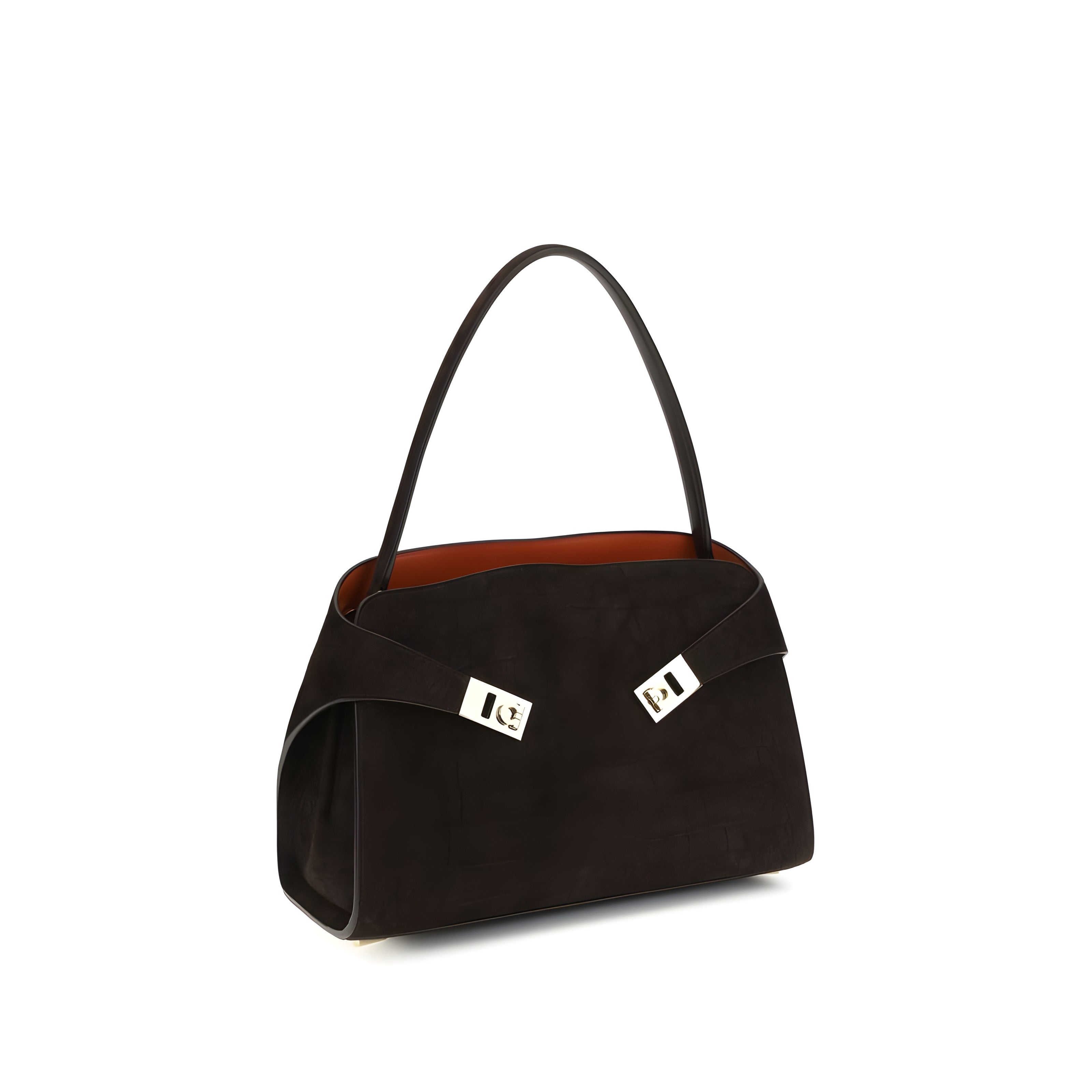Geantă de umăr Ferragamo maro