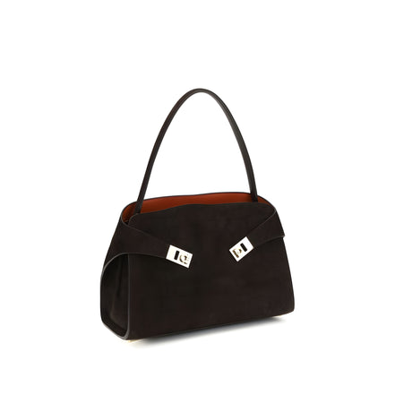 Geantă de umăr Ferragamo maro