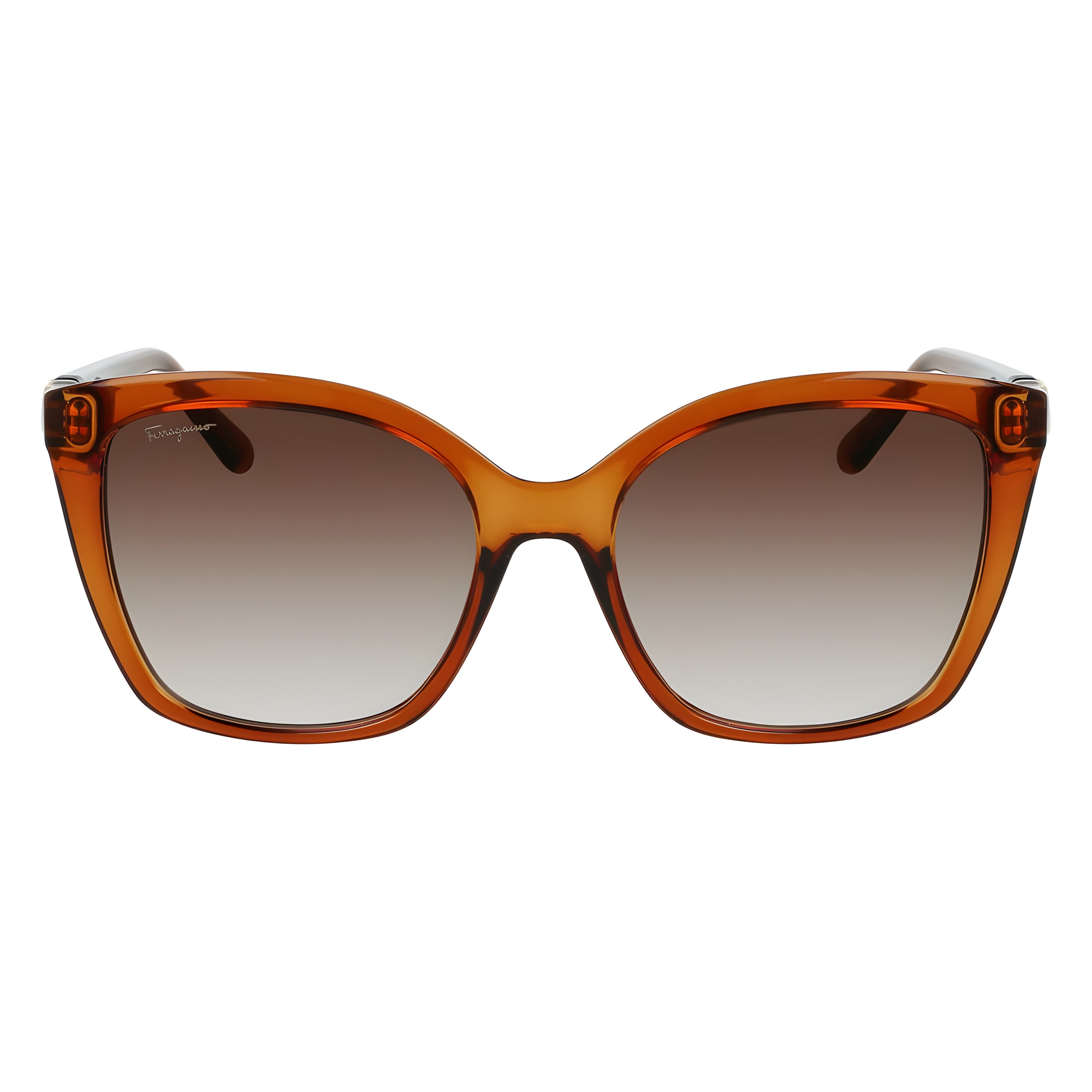 Ochelari de soare maro Ferragamo