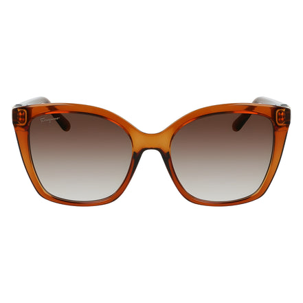 Ochelari de soare maro Ferragamo