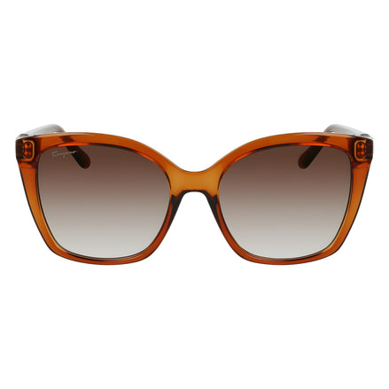 Ferragamo Brown Sunglasses
