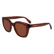 Ferragamo Brown Sunglasses