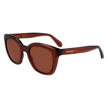 Ferragamo Brown Sunglasses