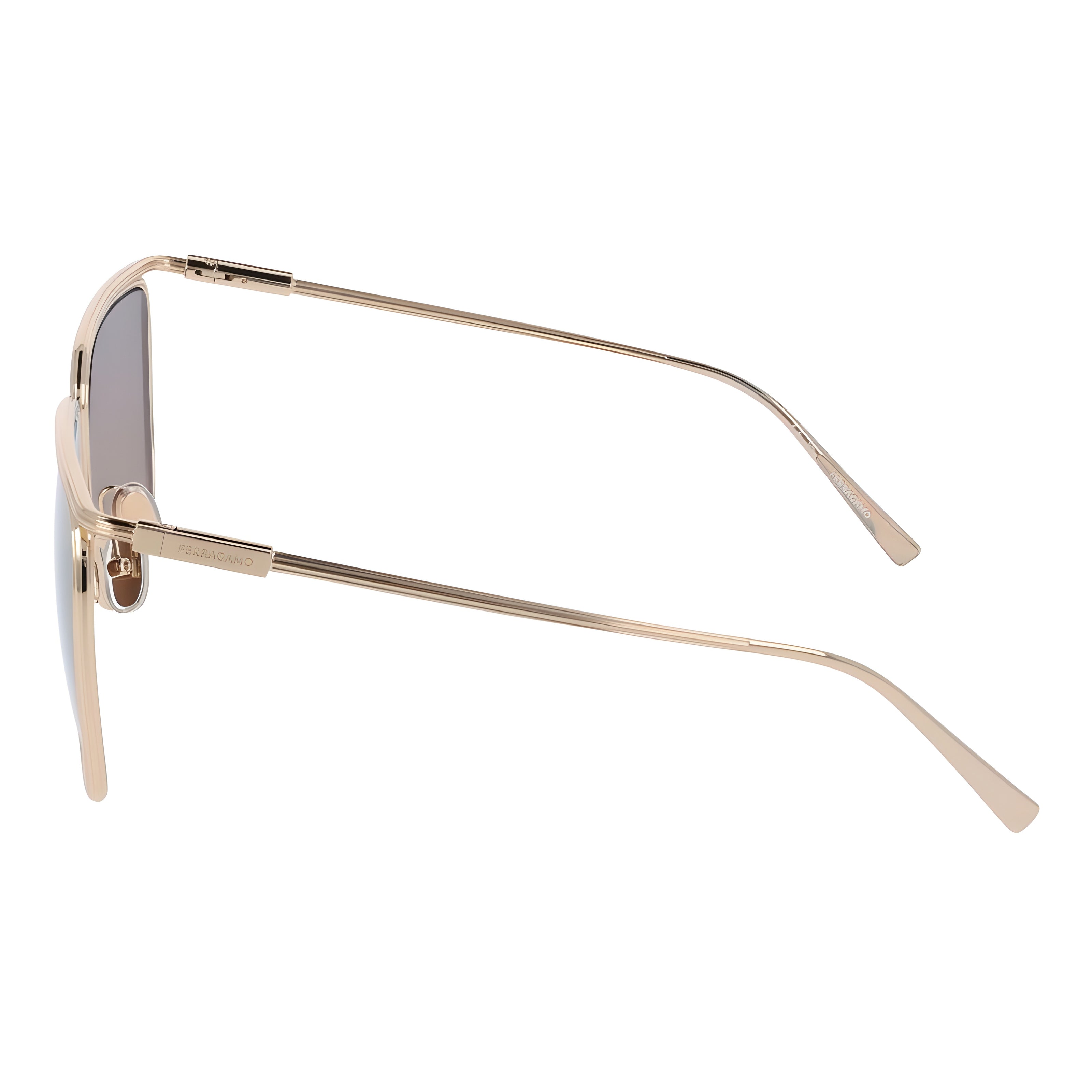 Ferragamo Gold Sunglasses