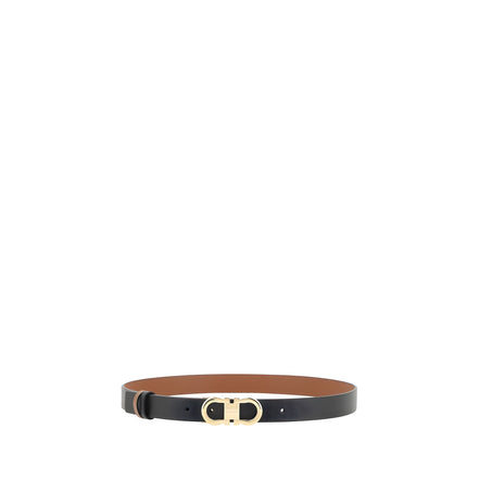 Curea Ferragamo multicoloră din piele