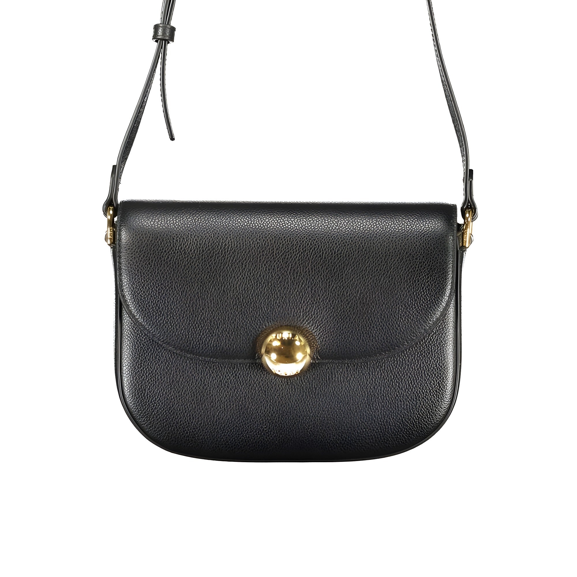 Geantă crossbody Furla neagră din piele