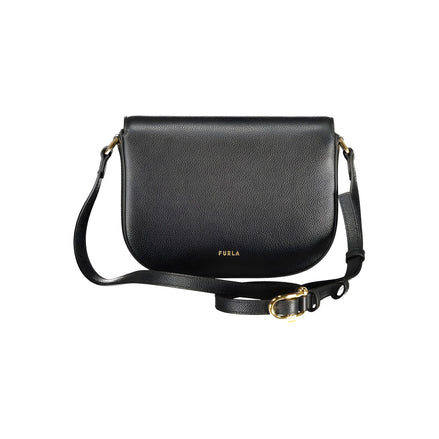 Furla Black Leather Crossbody