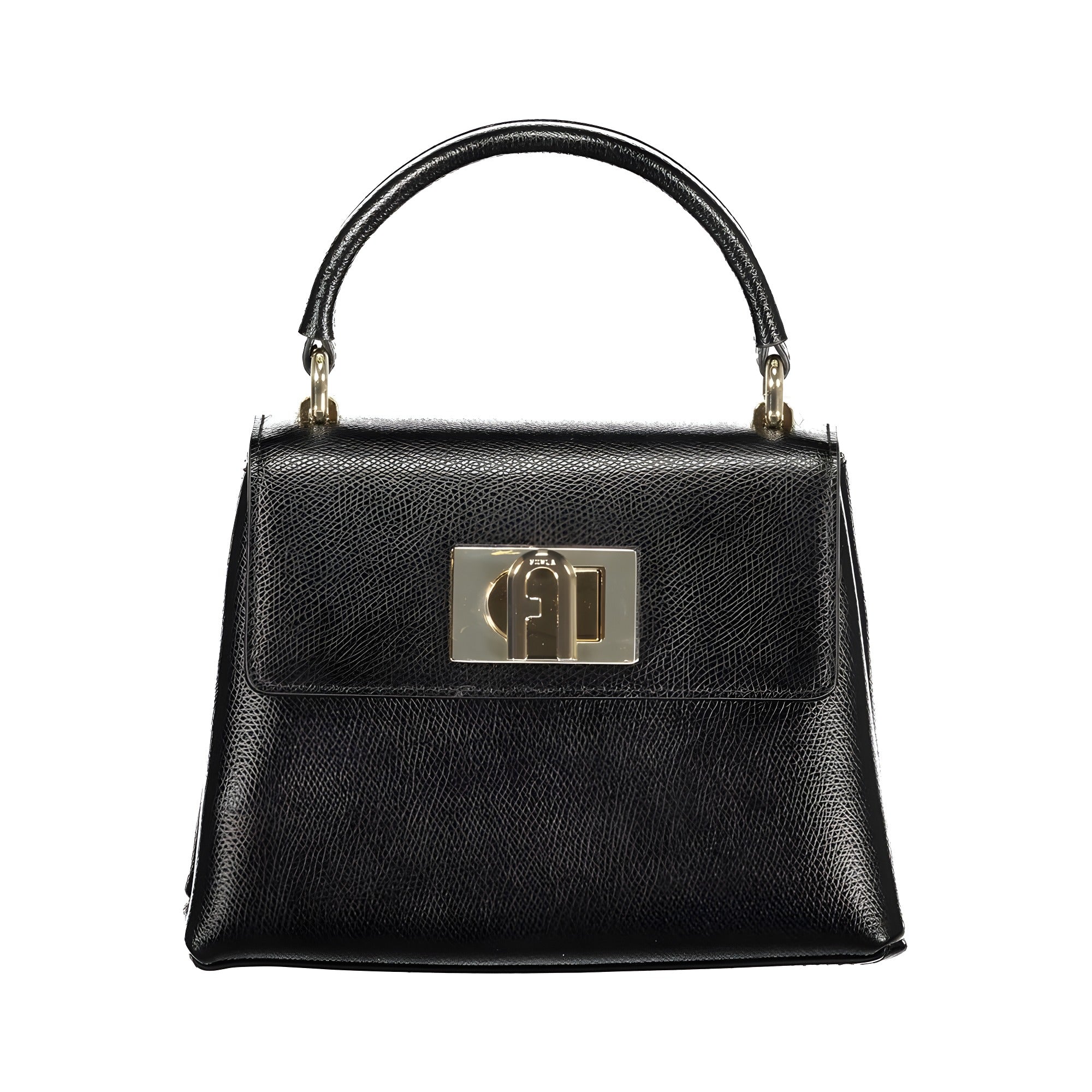 Geantă Furla neagră din piele clasică