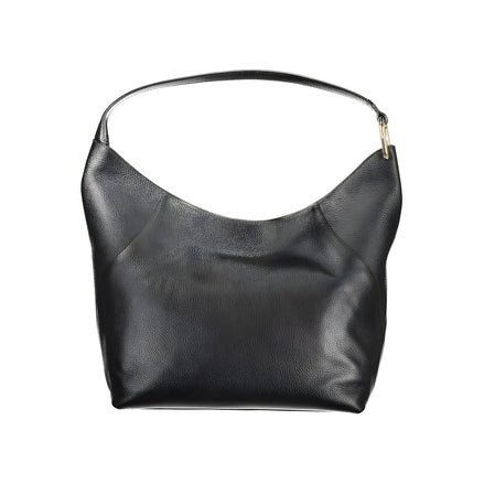 Furla Black Leather Shoulder Bag