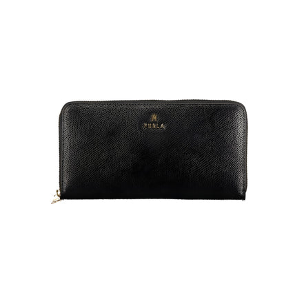 Portofel Furla negru din piele Camelia