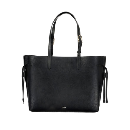 Furla Black Leather Handbag