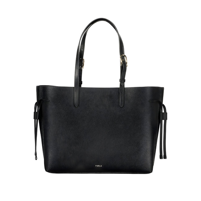 Furla Black Leather Handbag