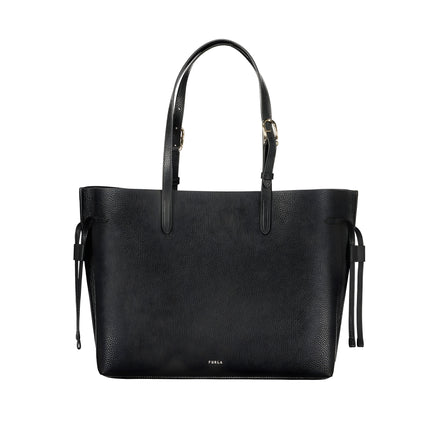 Furla Black Leather Handbag