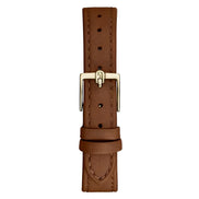 Furla Brown Leather Dress Watch