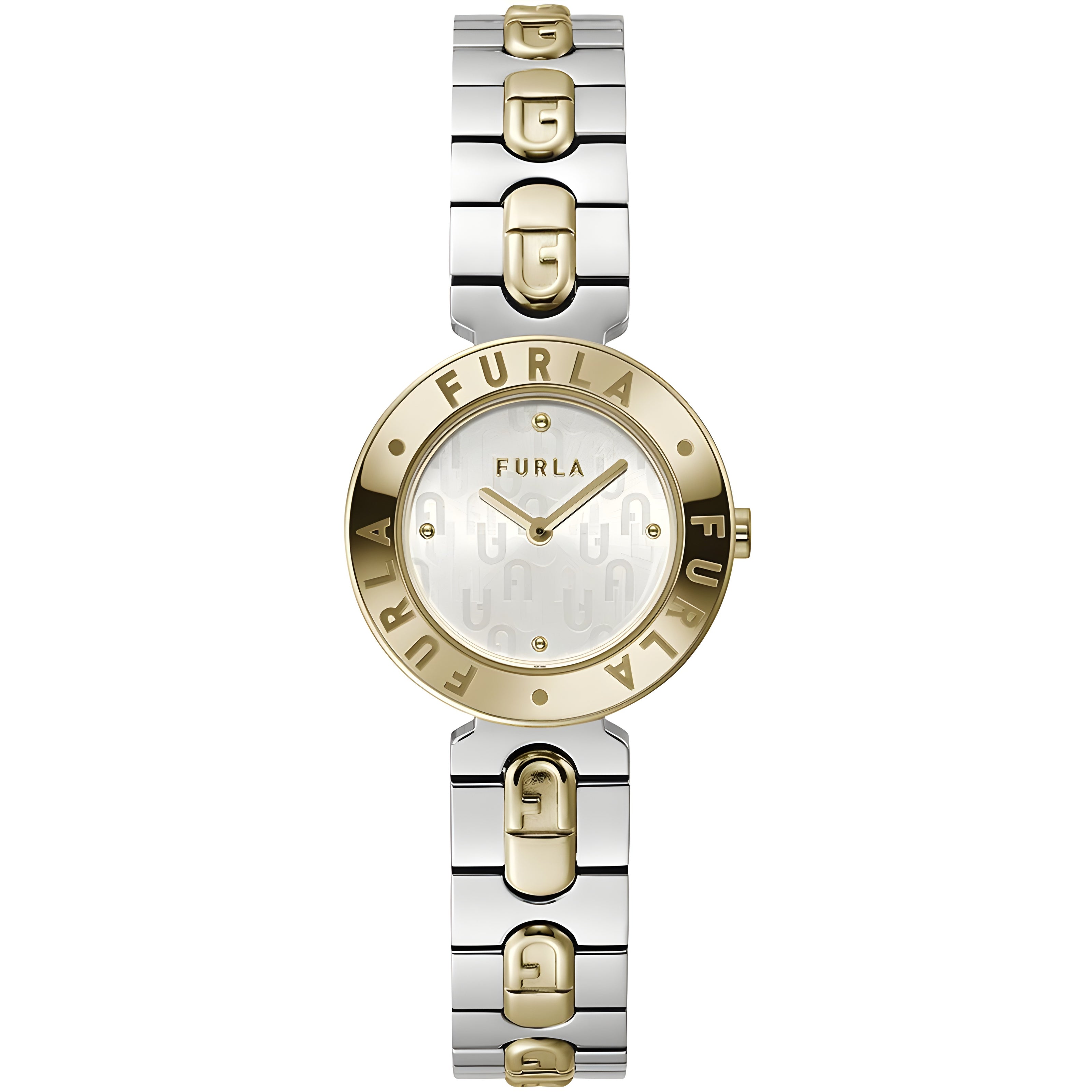 Furla Gray Stainless Steel Dress Watch
