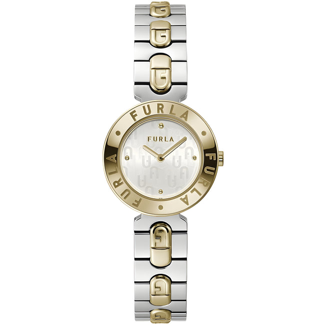 Furla Gray Stainless Steel Dress Watch