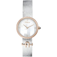 Furla Gray Stainless Steel Dress Watch