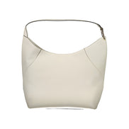 Geantă Furla albă din piele Lara