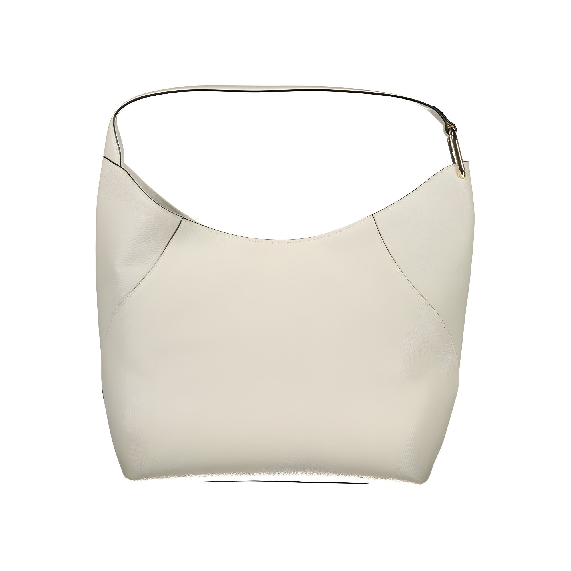Geantă Furla albă din piele Lara