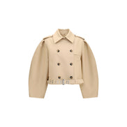 Ganni Beige Cotton Jacket