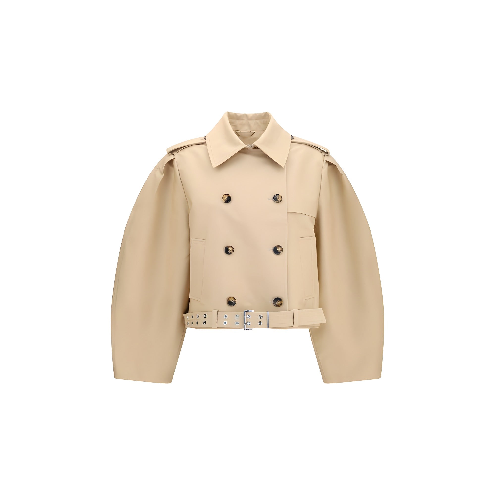 Ganni Beige Cotton Jacket