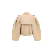 Ganni Beige Cotton Jacket