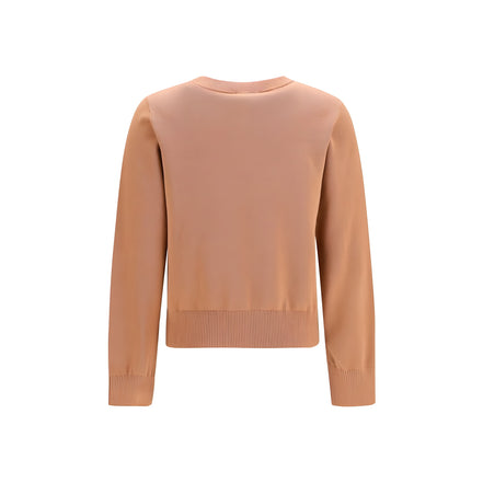 Bluză sport Ganni bej din bumbac