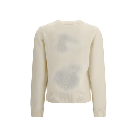 Ganni Beige Wool Sweater