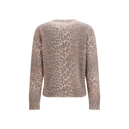 Ganni Beige Wool Sweatshirt