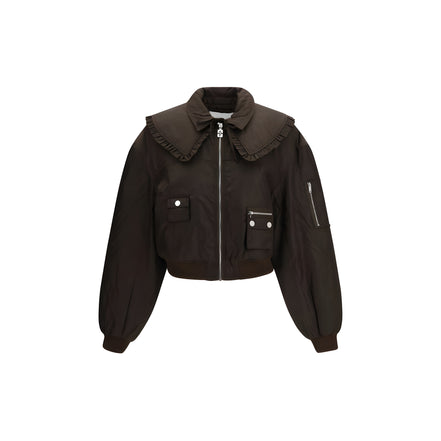 Ganni Bicolor Bomber Jacket
