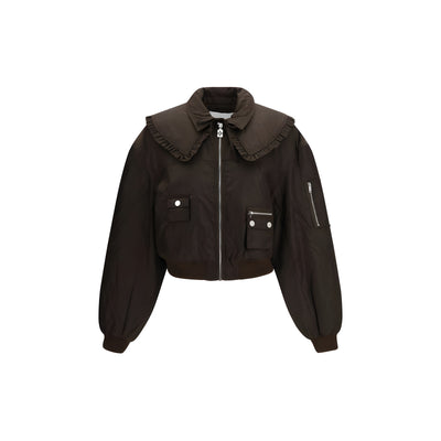 Ganni Bicolor Bomber Jacket
