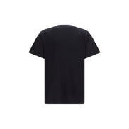 Ganni Black Cotton T-Shirt