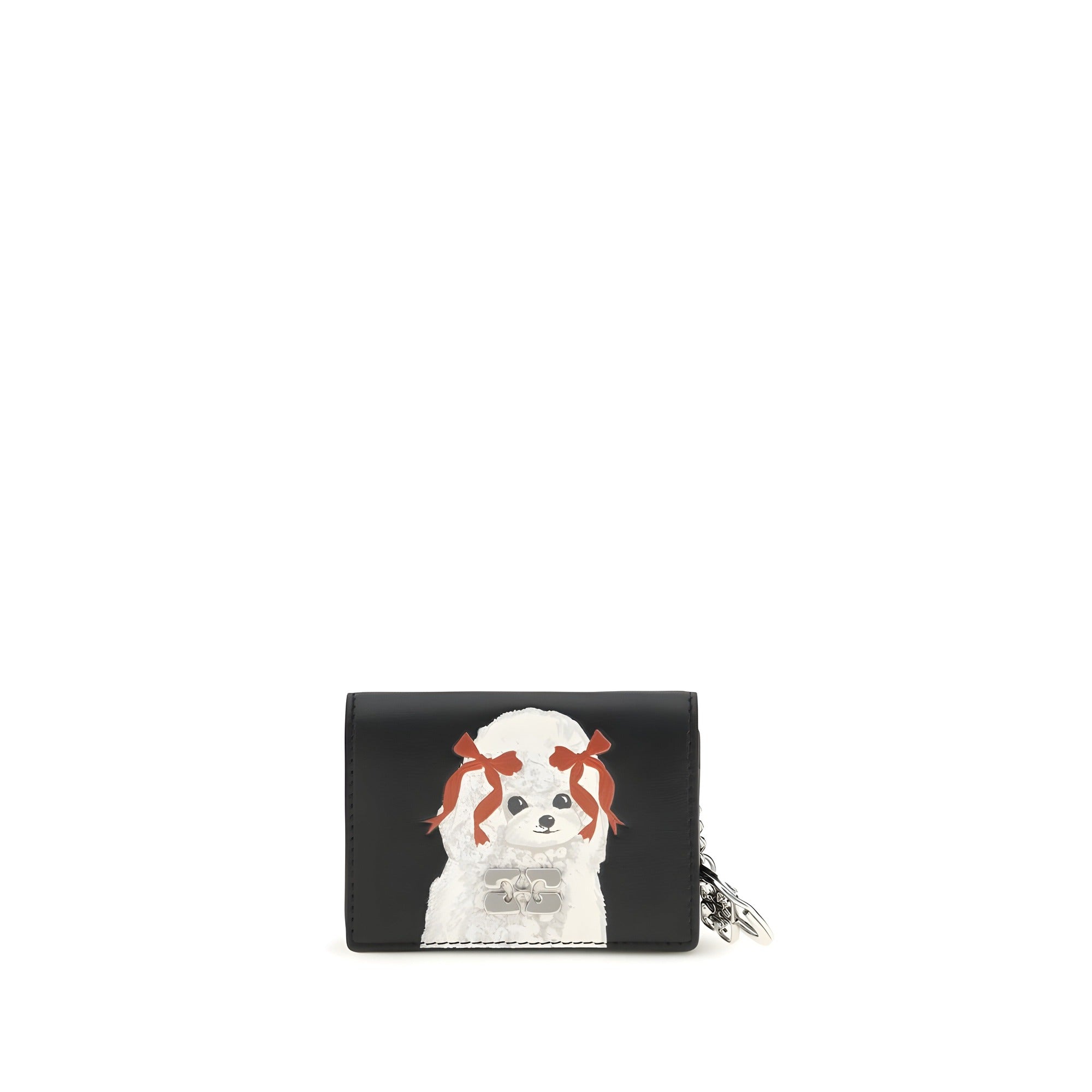 Ganni Black Wallet