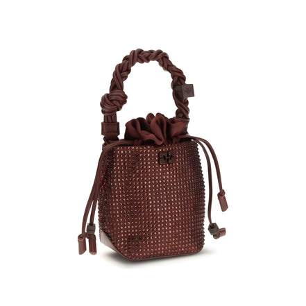 Ganni Bordeaux Handbag